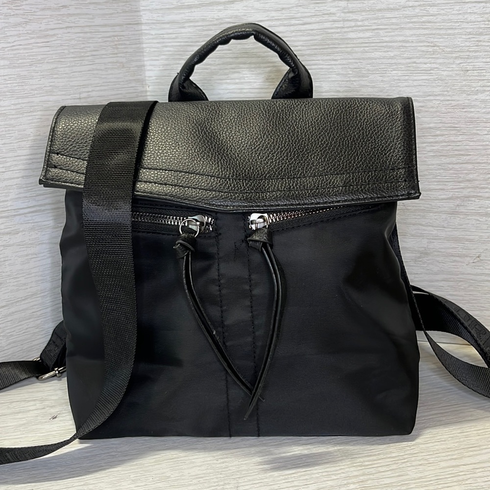 Botkier Mini Nylon Backpack With Adjustable Straps - image 1